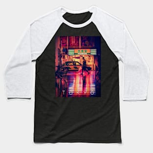 Shibuya at night Baseball T-Shirt